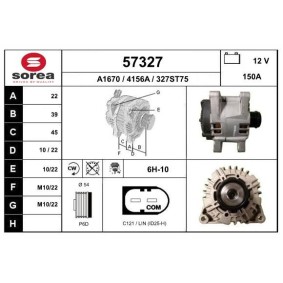 Köp Generator av EAI 57327 till det låga priset 3114,18 kr