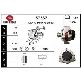Köp Generator av EAI 57367 till det låga priset 5434,98 kr