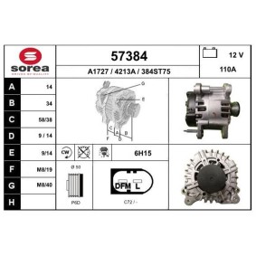 Köp Generator av EAI 57384 till det låga priset 2598,34 kr