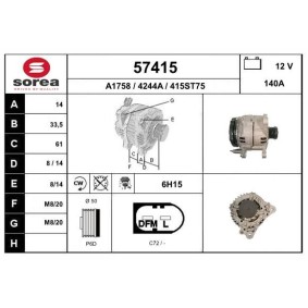 Köp Generator av EAI 57415 till det låga priset 3368,65 kr