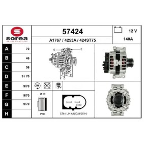 Köp Generator av EAI 57424 till det låga priset 3298,18 kr