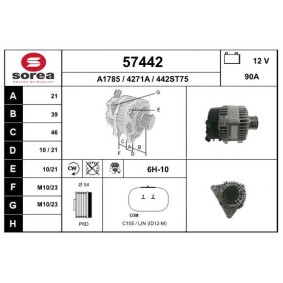Köp Generator av EAI 57442 till det låga priset 2929,20 kr