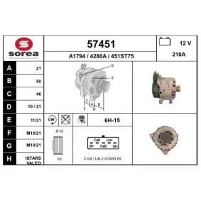 Köp Generator av EAI 57451 till det låga priset 9123,32 kr