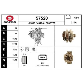 Köp Generator av EAI 57520 till det låga priset 5058,31 kr