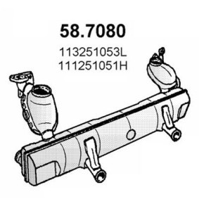 Endschalldämpfer 58.7080