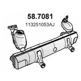 Endschalldämpfer 58.7081