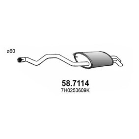 Endschalldämpfer 58.7114