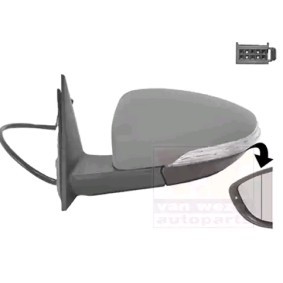 Acquista Specchietto retrovisore esterno da VAN WEZEL 5806807 a buon mercato per soli 183,12 €