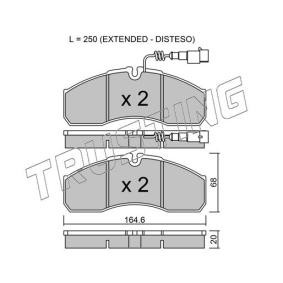 Acquista Kit pastiglie freni da TRUSTING 594.7 a buon mercato per soli 92,18 €