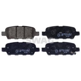 Acquista Kit pastiglie freni da SWAG 60 11 6198 a buon mercato per soli 21,65 €
