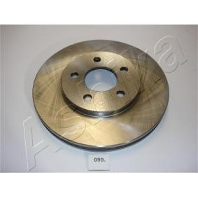 Achetez des Disque de frein ASHIKA 60-00-099 à prix pour 40,50 €