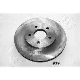 Achetez des Disque de frein ASHIKA 60-09-929 à prix pour 45,83 €