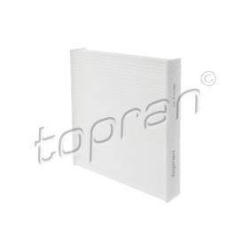 Compre Filtro, ar do habitáculo da TOPRAN 600 038 a um preço baixo por 6,70 €