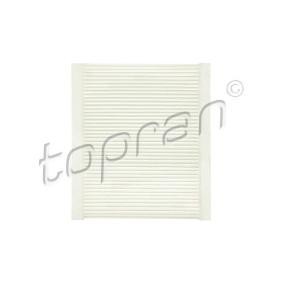 Achetez des Filtre d'habitacle TOPRAN 600 093 à prix pour 9,59 €