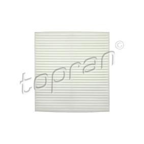 Achetez des Filtre d'habitacle TOPRAN 600 095 à prix pour 10,04 €