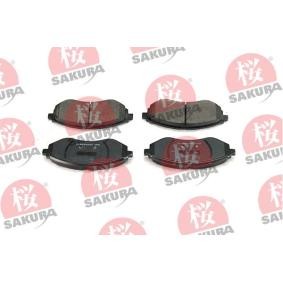Köp Bromsbelägg av SAKURA 600-00-8410 till det låga priset 341,40 kr