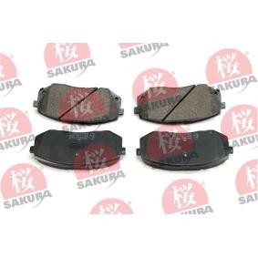 Köp Bromsbelägg av SAKURA 600-03-8862 till det låga priset 332,83 kr