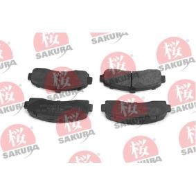 Comprar Juego de pastillas de freno de SAKURA 600-10-4135 a bajo precio de 20,11 €