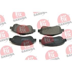 Acquista Kit pastiglie freni da SAKURA 600-30-6606 a buon mercato per soli 38,07 €