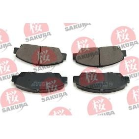 Köp Bromsbelägg av SAKURA 600-40-6625 till det låga priset 206,03 kr