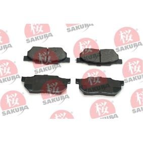 Acquista Kit pastiglie freni da SAKURA 600-40-6660 a buon mercato per soli 14,72 €