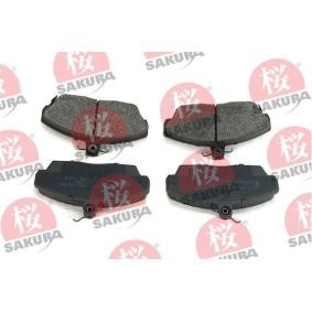 Köp Bromsbelägg av SAKURA 600-40-8030 till det låga priset 311,35 kr
