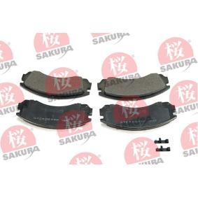 Köp Bromsbelägg av SAKURA 600-50-4315 till det låga priset 420,86 kr