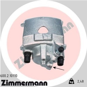 Kjøp Bremsecaliper av ZIMMERMANN 600.2.10110 til den lave prisen 1327,28 NOK