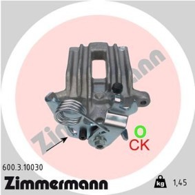 Kjøp Bremsecaliper av ZIMMERMANN 600.3.10030 til den lave prisen 1620,11 NOK