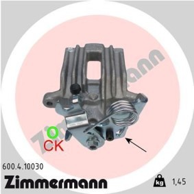 Kjøp Bremsecaliper av ZIMMERMANN 600.4.10030 til den lave prisen 1620,11 NOK