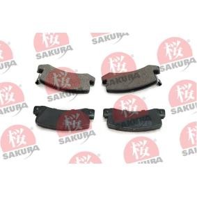 Acquista Kit pastiglie freni da SAKURA 601-20-3730 a buon mercato per soli 20,14 €