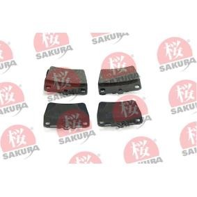 Acquista Kit pastiglie freni da SAKURA 601-20-3990 a buon mercato per soli 22,57 €
