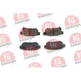 Acquista Kit pastiglie freni da SAKURA 601-40-6620 a buon mercato per soli 15,41 €