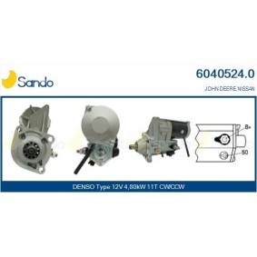 Köp Startmotor av SANDO 6010194.1 till det låga priset 2817,50 kr