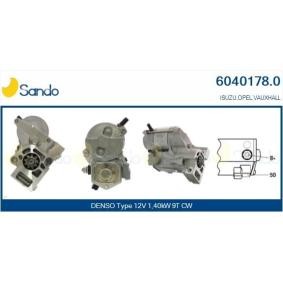 Köp Startmotor av SANDO 6040178.0 till det låga priset 1697,34 kr