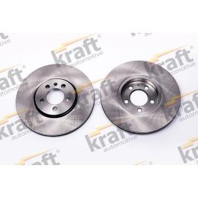 Bremsscheibe für AUDI von KRAFT