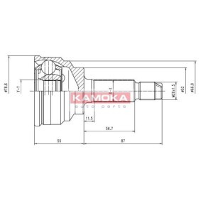 Comprar Juego de articulación, árbol de transmisión de KAMOKA 6070 a bajo precio de 25,12 €
