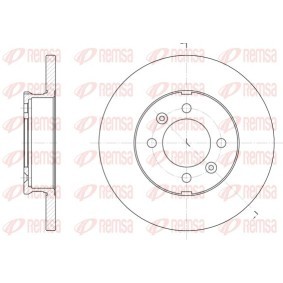 Bremsscheibe 6104 00