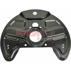 Compre Chapa deflectora, disco de travão da METZGER 6115112 a um preço baixo por 19,44 €