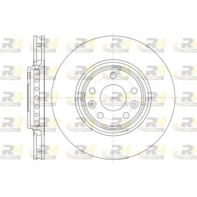 Compre Disco de travão da ROADHOUSE 61345.10 a um preço baixo por 74,56 €
