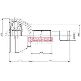 Comprar Juego de articulación, árbol de transmisión de KAMOKA 6152 a bajo precio de 25,15 €