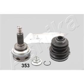Comprar Juego de articulación, árbol de transmisión de ASHIKA 62-03-353 a bajo precio de 47,71 €