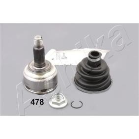 Comprar Juego de articulación, árbol de transmisión de ASHIKA 62-04-478 a bajo precio de 53,42 €