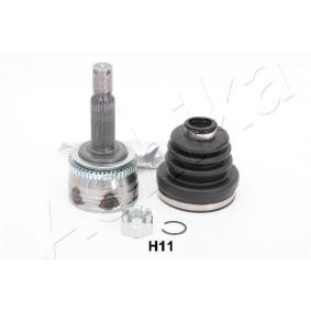 Acquista Kit giunti semiasse da ASHIKA 62-0H-H11 a buon mercato per soli 48,46 €