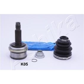 Comprar Juego de articulación, árbol de transmisión de ASHIKA 62-0K-K05 a bajo precio de 48,10 €