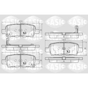 Bremsbeläge von SASIC 6214025