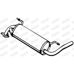 Endschalldämpfer 13280