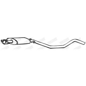 Acquista Silenziatore centrale da WALKER online per Cavalier Mk2 Sedan (J82) a prezzi moderati