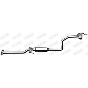 Achetez des Silencieux intermédiaire WALKER 15144 à prix pour 62,24 €