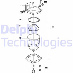 Köp Kabelreparationssats EGR-Ventil av DELPHI 6407-624 till det låga priset 725,29 kr